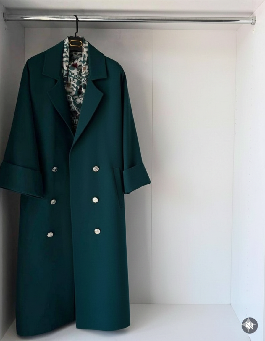 مصغّر المنتج 2: بالطو جوخ كلاسيك بأزرار