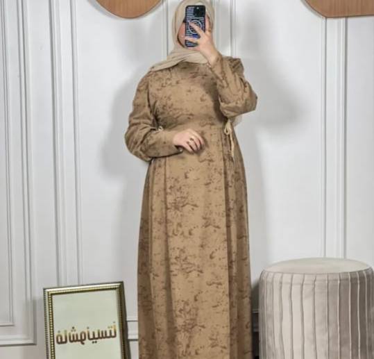 مصغّر المنتج 1: دريس قطيفة مضلع رباط جانبي