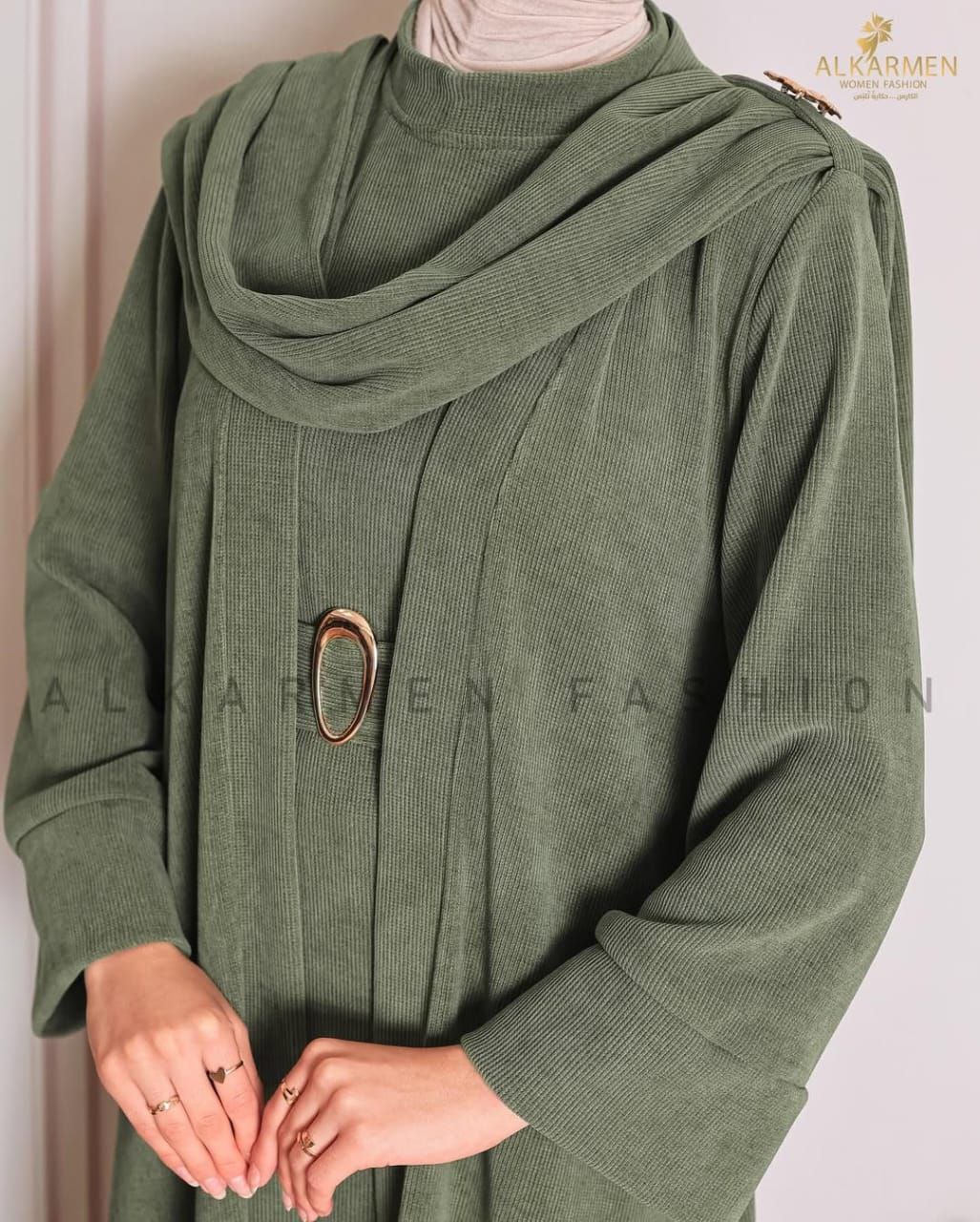 مصغّر المنتج 6: طقم توينز قطعتين ريب قطيفة