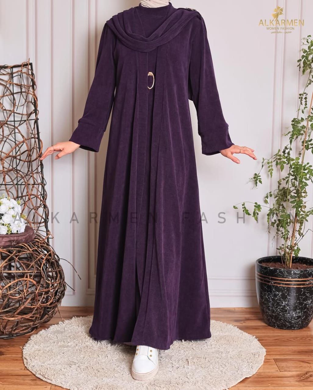 مصغّر المنتج 3: طقم توينز قطعتين ريب قطيفة