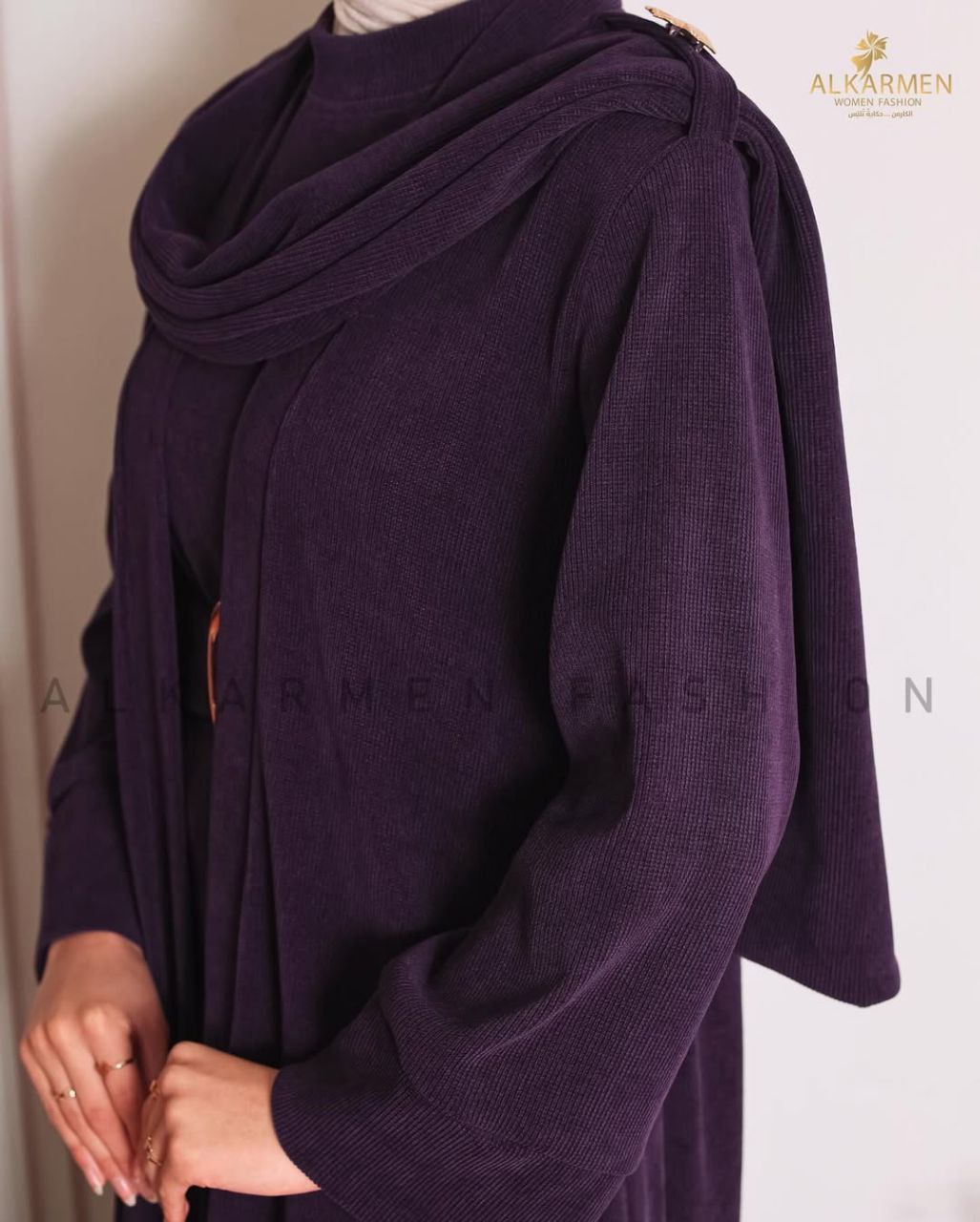 مصغّر المنتج 4: طقم توينز قطعتين ريب قطيفة