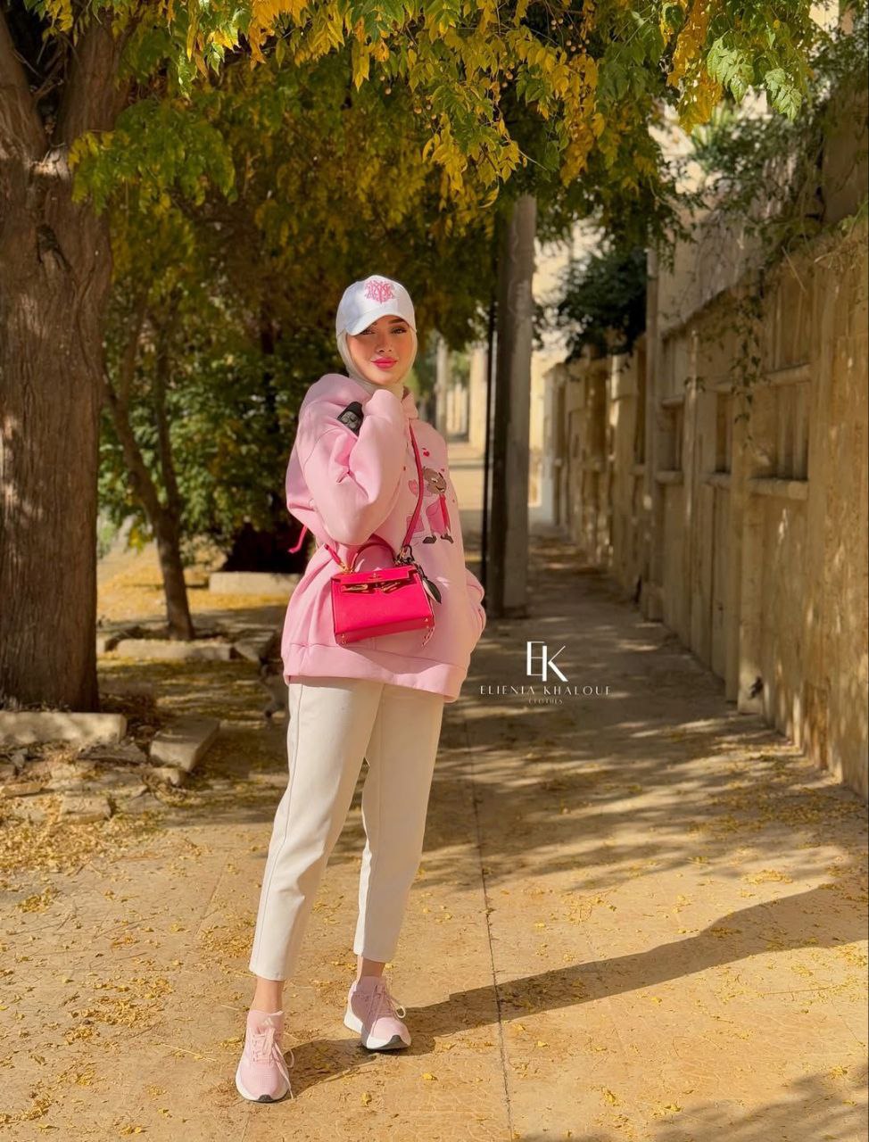 مصغّر المنتج 10: سويت شيرت ميلتون مطبوع بكابيشوه