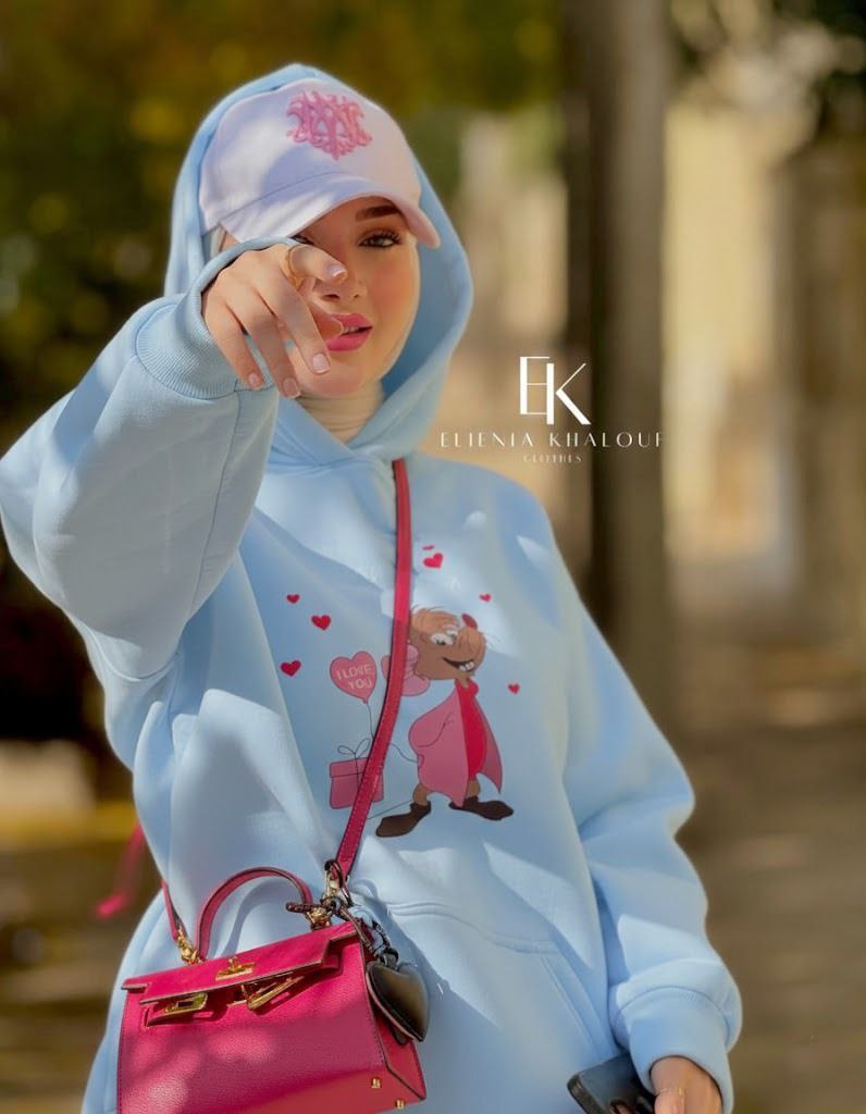 مصغّر المنتج 7: سويت شيرت ميلتون مطبوع بكابيشوه