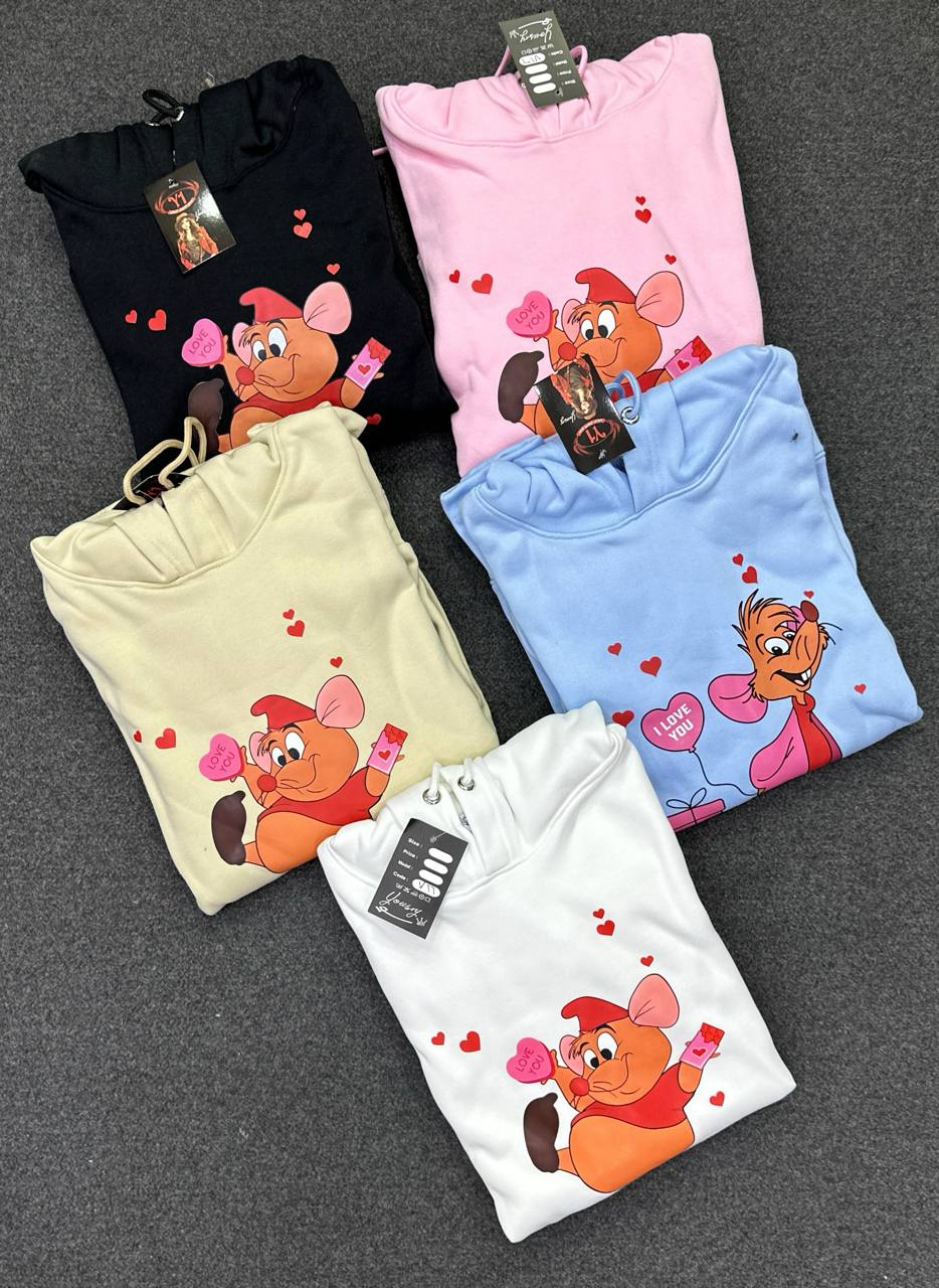 مصغّر المنتج 13: سويت شيرت ميلتون مطبوع بكابيشوه