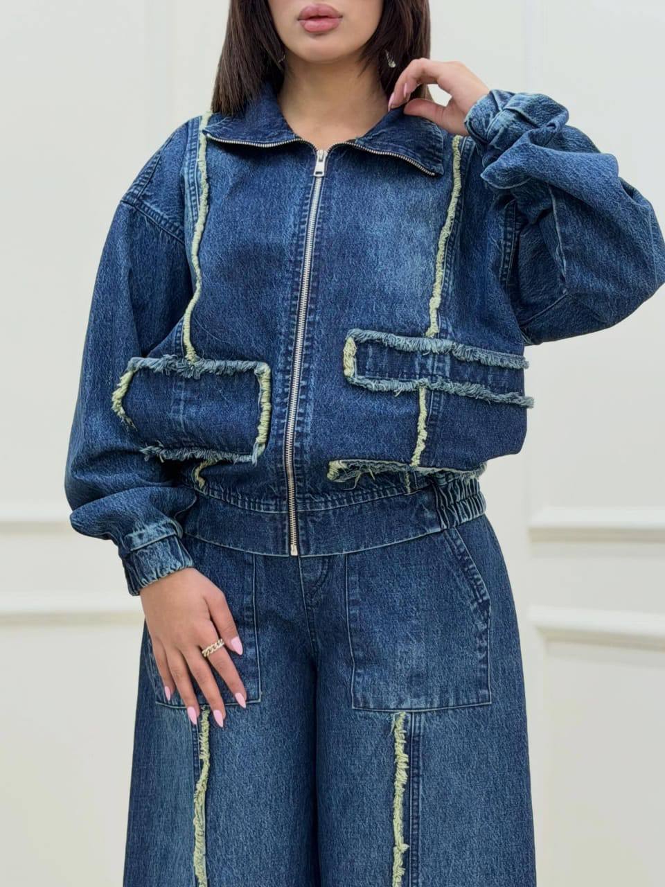 مصغّر المنتج 3: سوت جينز قطعتين