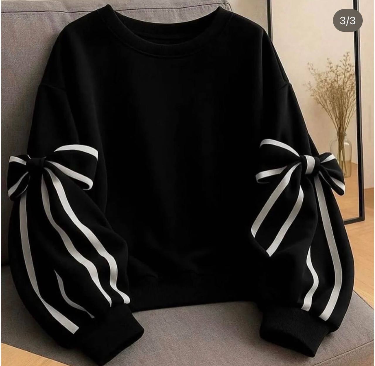 مصغّر المنتج 1: سويت شيرت كم فراشة