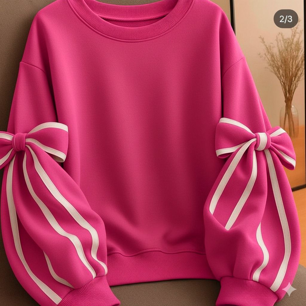 مصغّر المنتج 6: سويت شيرت كم فراشة
