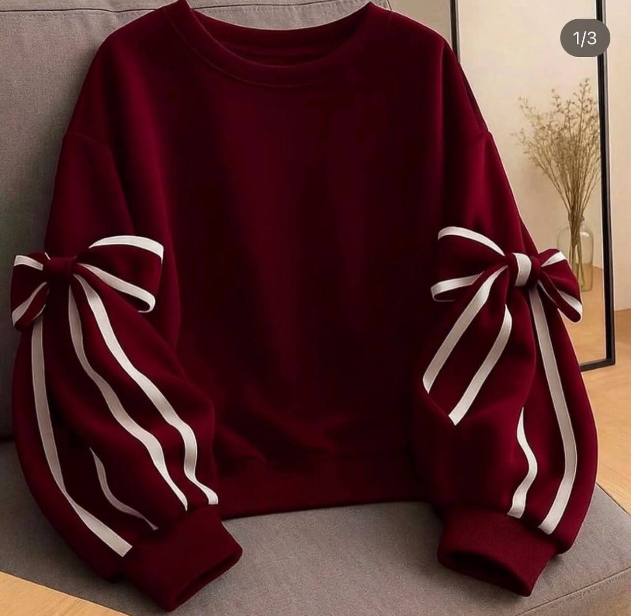 مصغّر المنتج 2: سويت شيرت كم فراشة