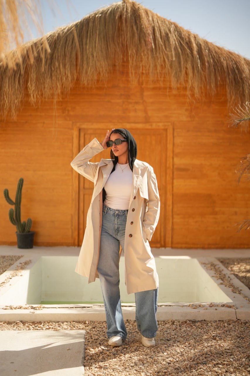 مصغّر المنتج 11: بالطو جبردين كاجوال