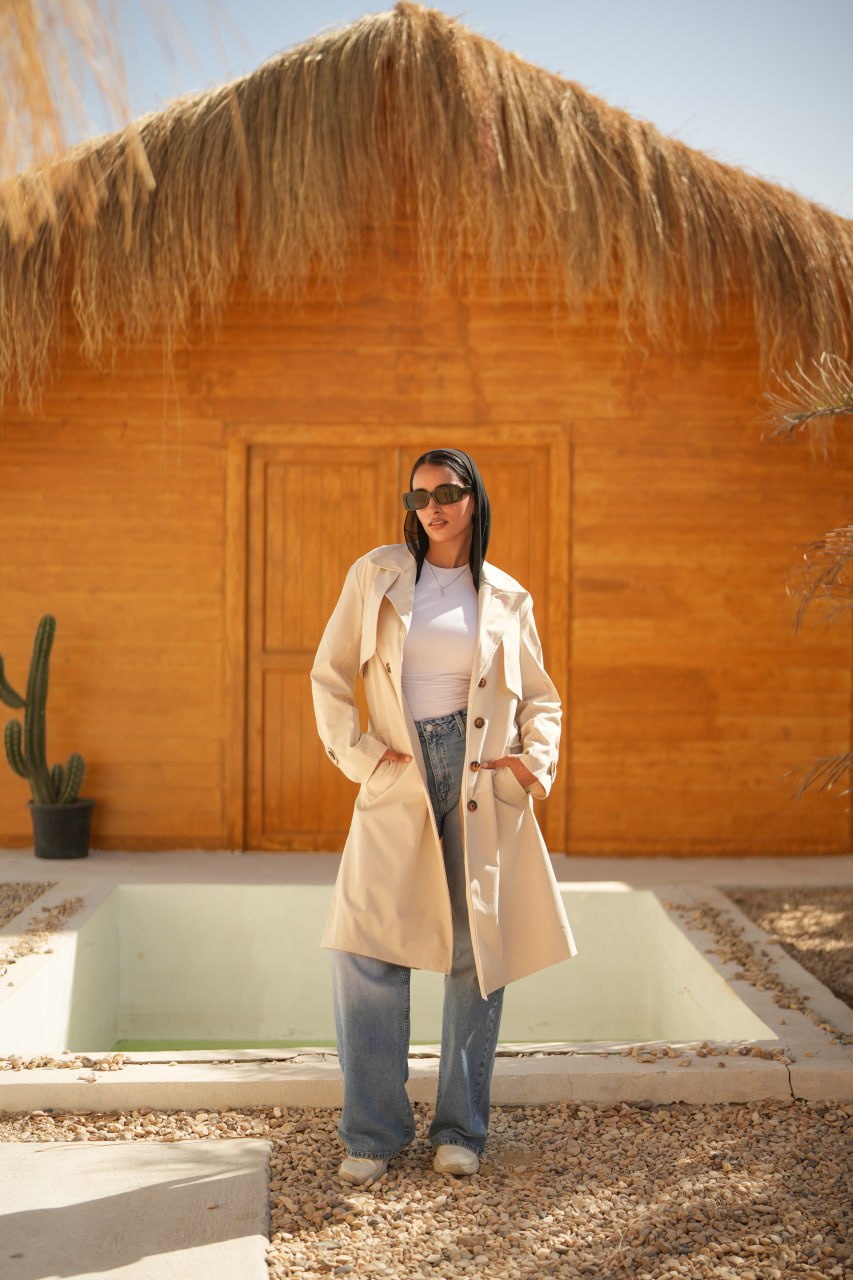 مصغّر المنتج 12: بالطو جبردين كاجوال