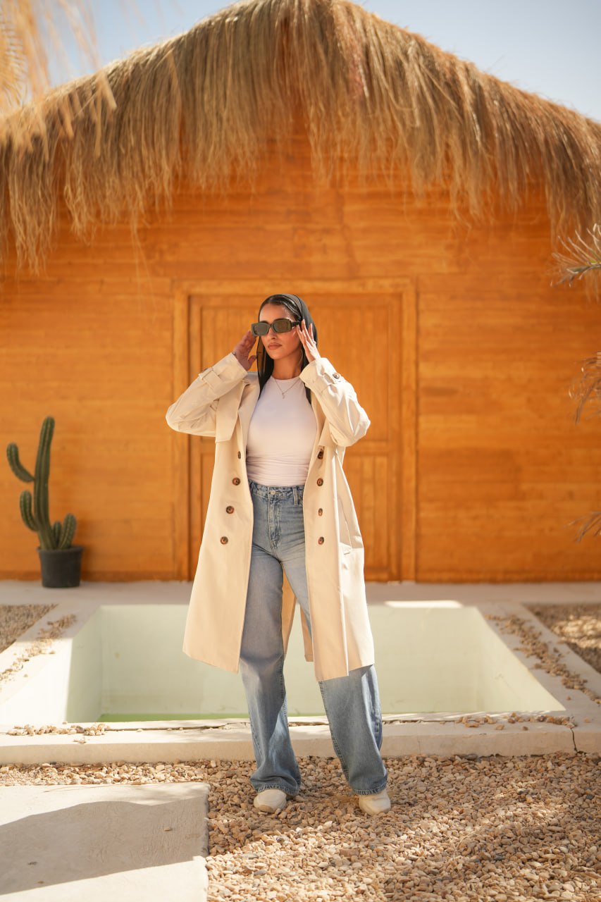 مصغّر المنتج 13: بالطو جبردين كاجوال