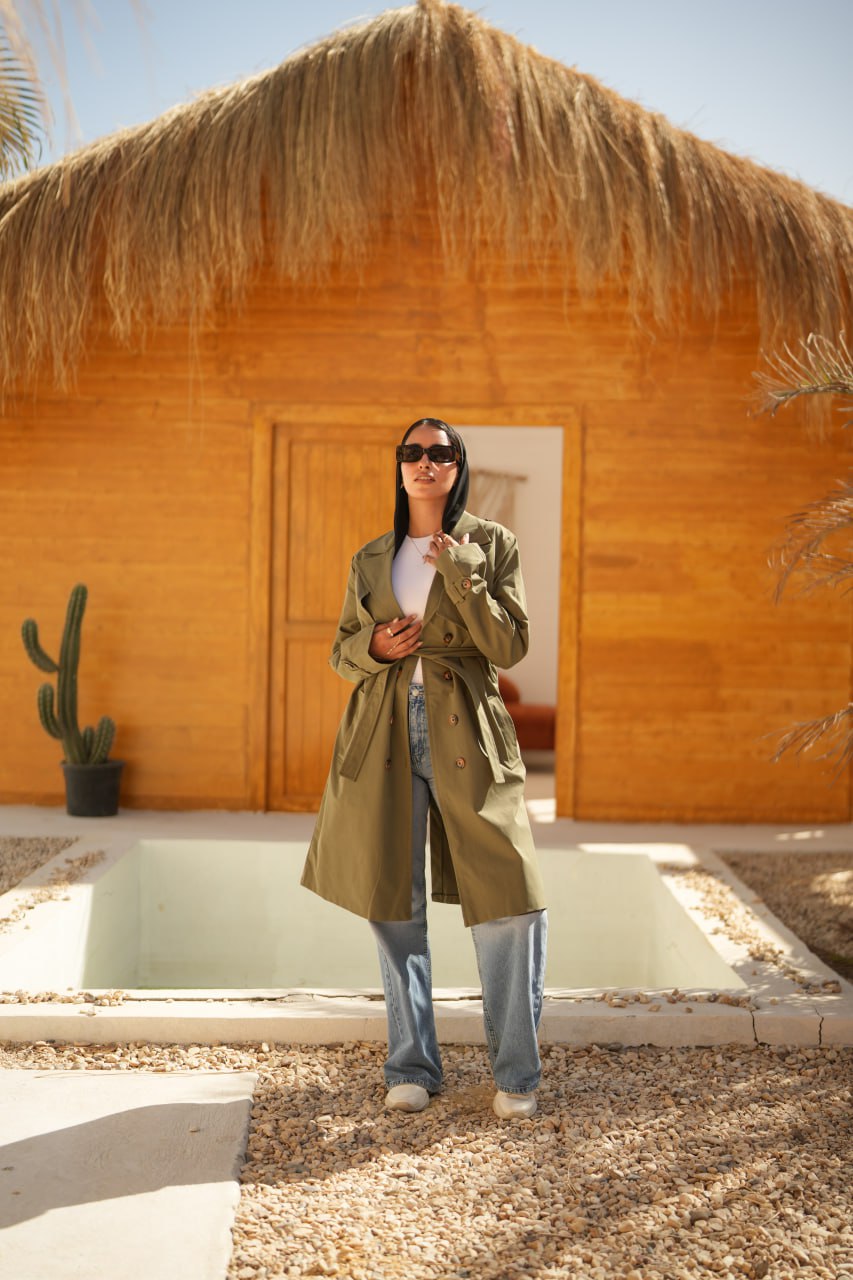 مصغّر المنتج 6: بالطو جبردين كاجوال