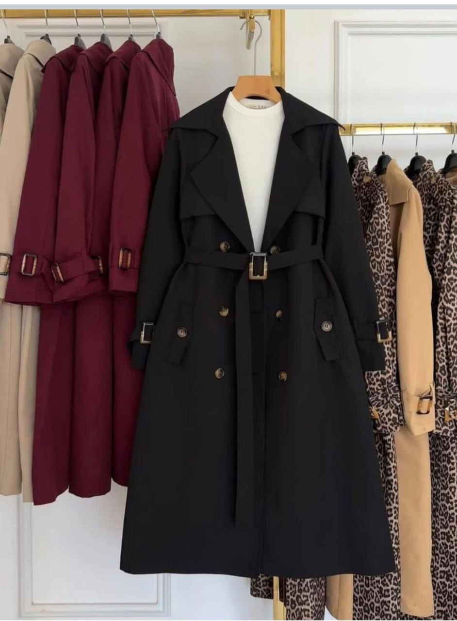 مصغّر المنتج 1: بالطو جينز حزام (2 في 1)