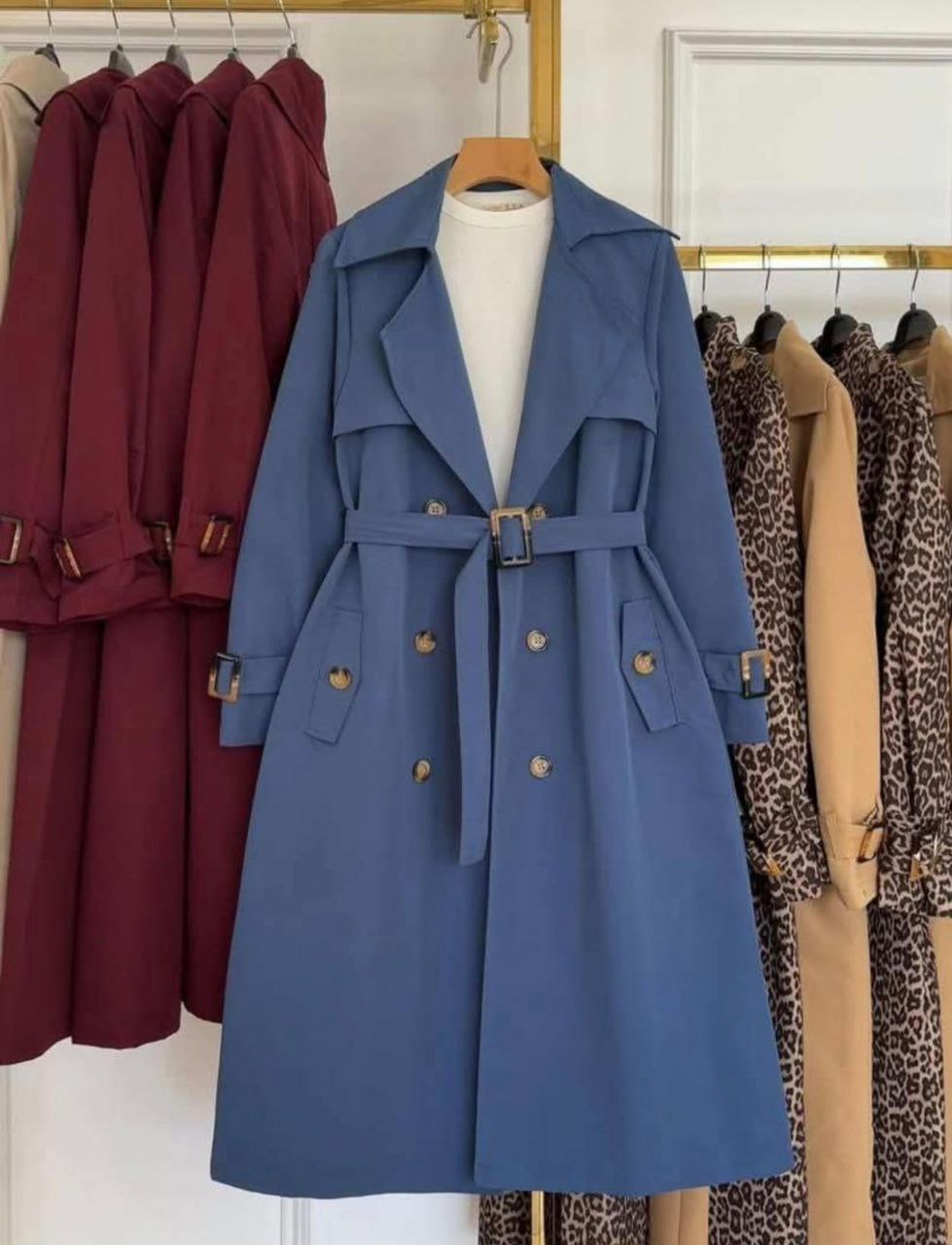 مصغّر المنتج 2: بالطو جينز حزام (2 في 1)