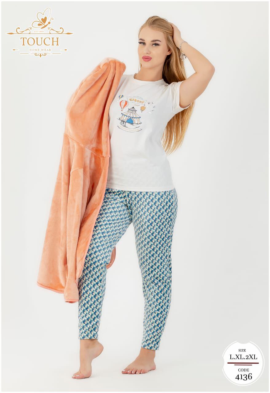 مصغّر المنتج 3: بيجامة 3 قطع هايدي وبولر