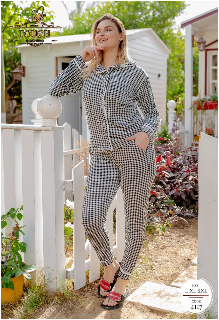 مصغّر المنتج 3: بيجامة كلاسيك كاروهات (ببييه وزراير)