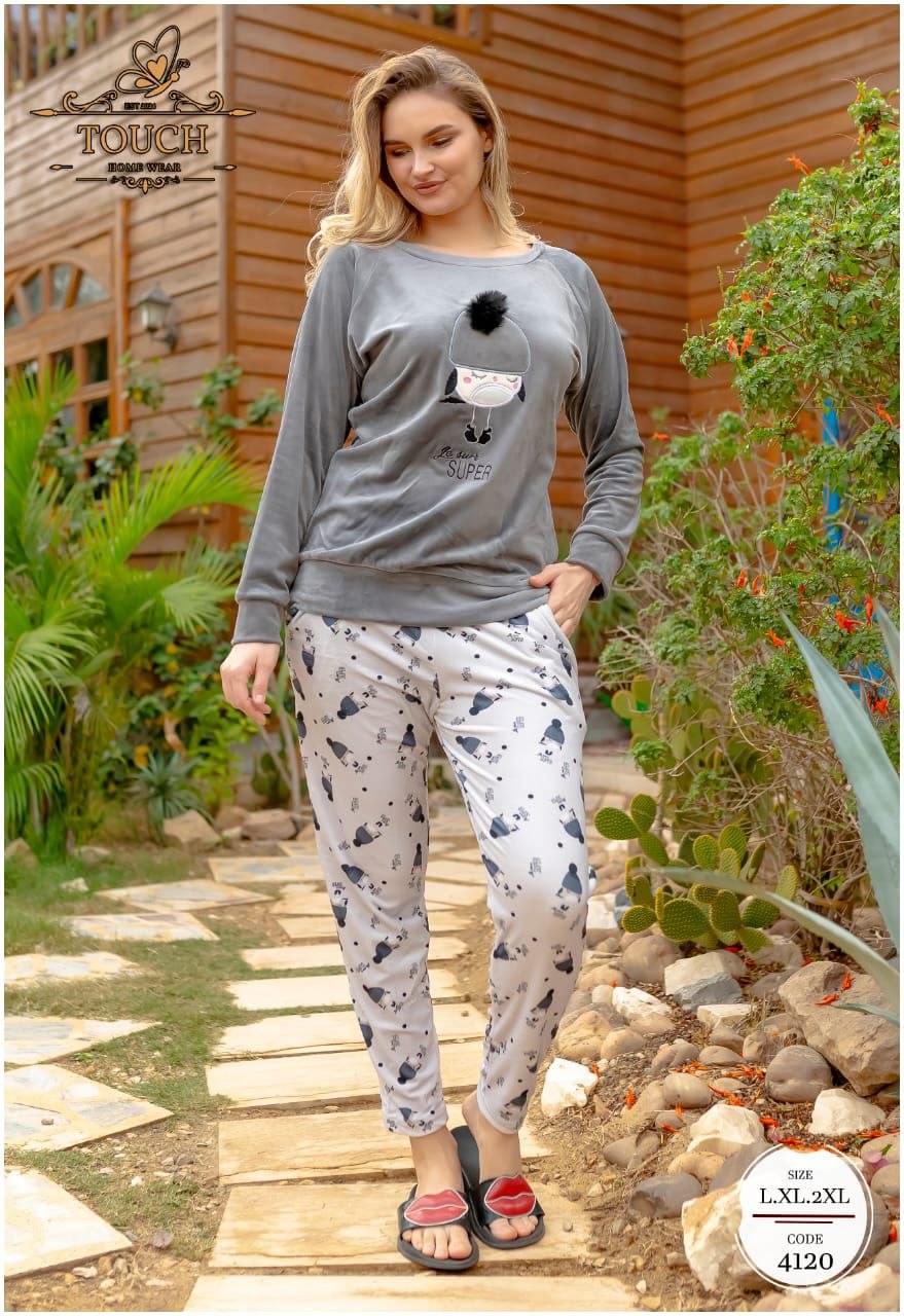 مصغّر المنتج 1: بيجامة بطريق (قطيفة ناعمة)