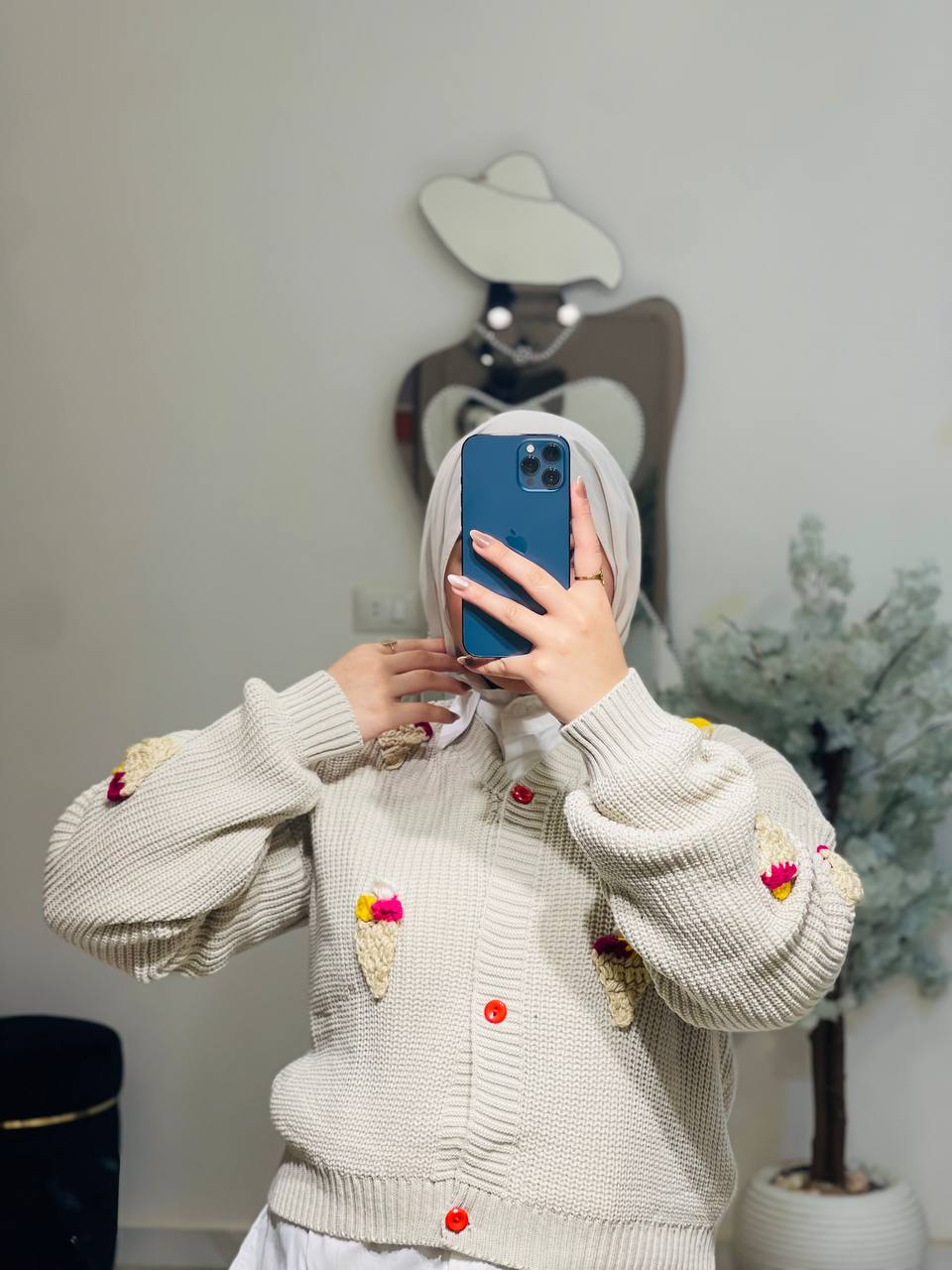 بلاوز تريكو هاي وسط