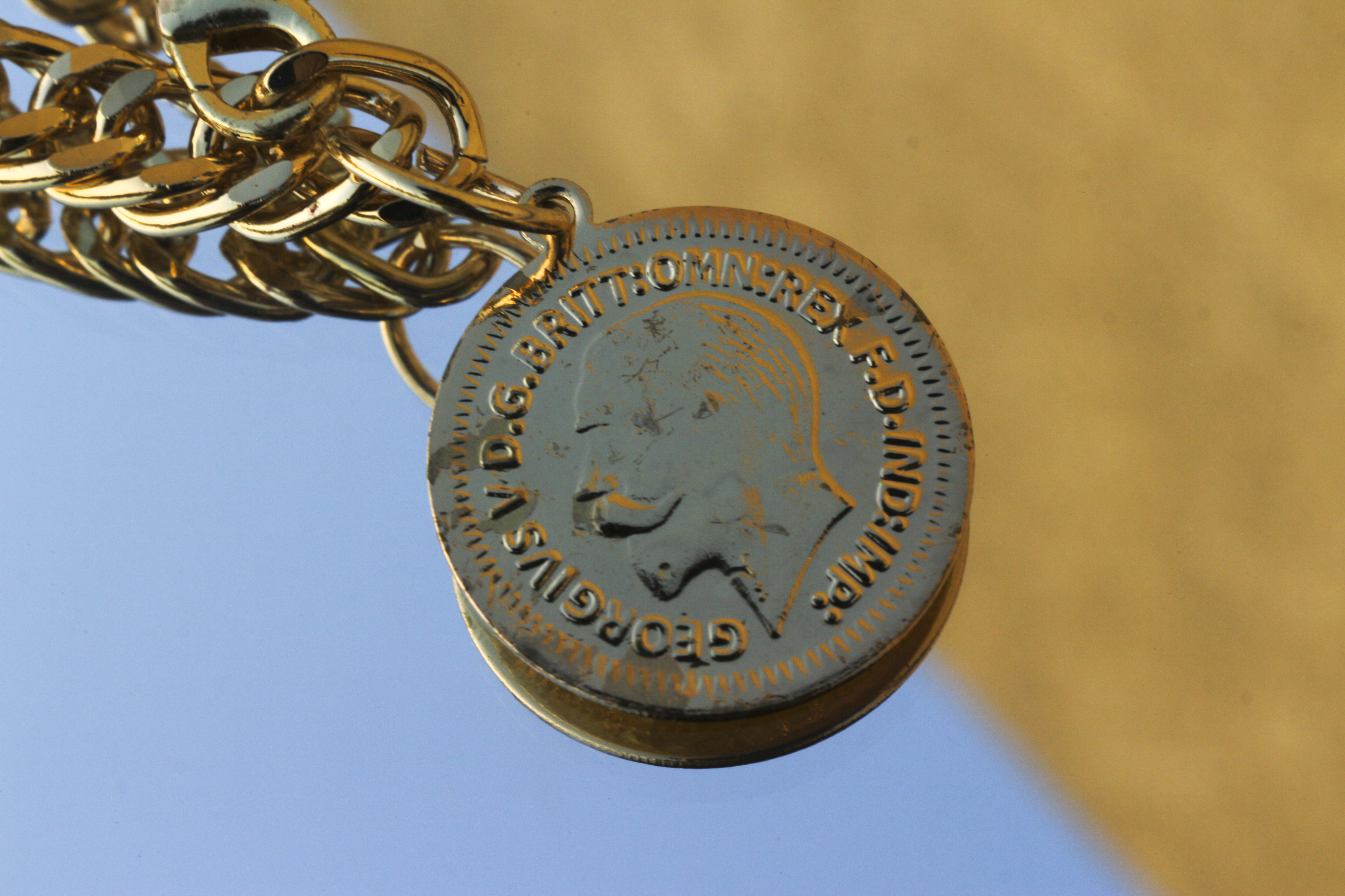 سلسلة جنيه كوبية مصنوعة يدويًا 8 مم