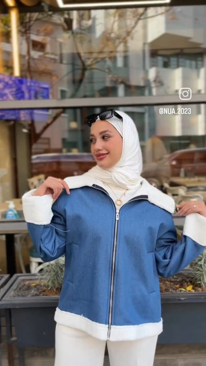 جاكت جينز فرو لوكس