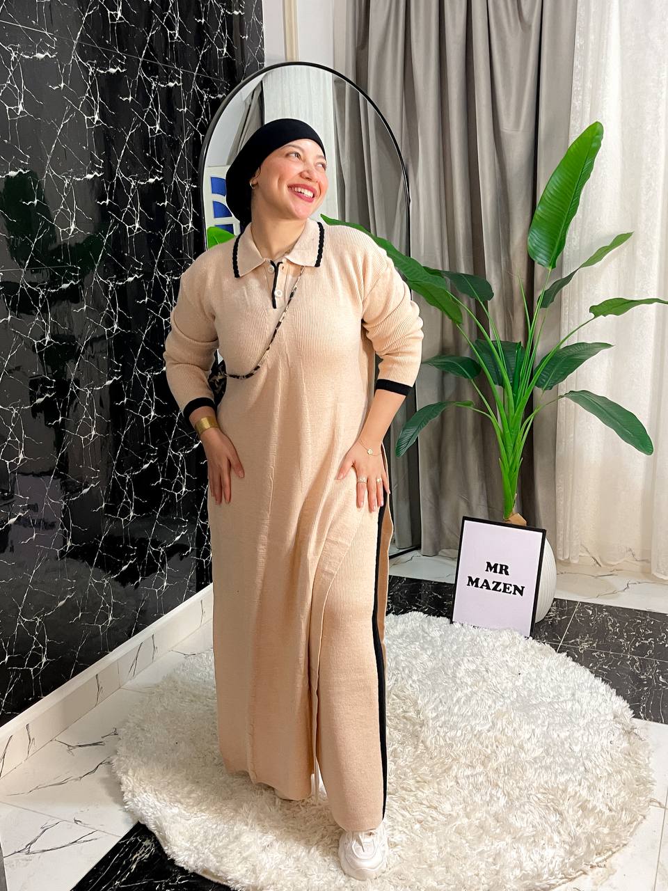 سوت بنطلون مقلم